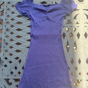 Cute women’s minidress navy blue medium